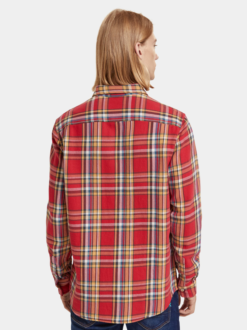 Flannel check shirt - Scotch & Soda NZ