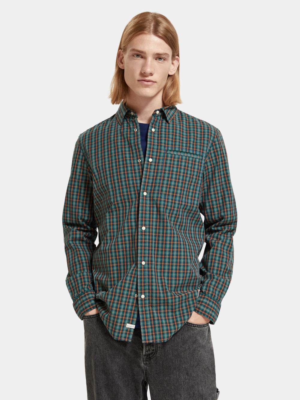 Check shirt - Scotch & Soda NZ