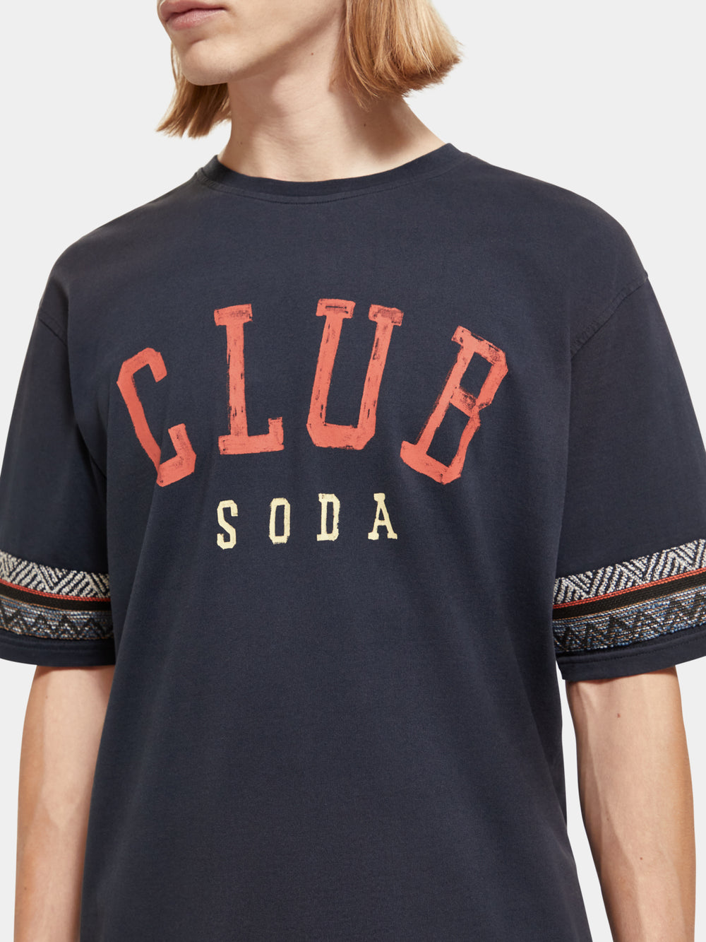 Relaxed-fit Club Soda t-shirt - Scotch & Soda NZ