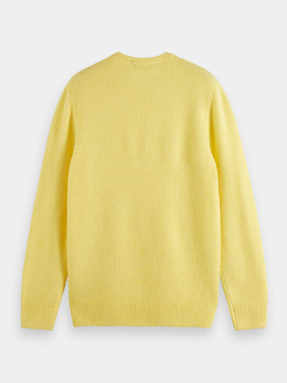 Regular-fit soft knit melange pullover - Scotch & Soda NZ