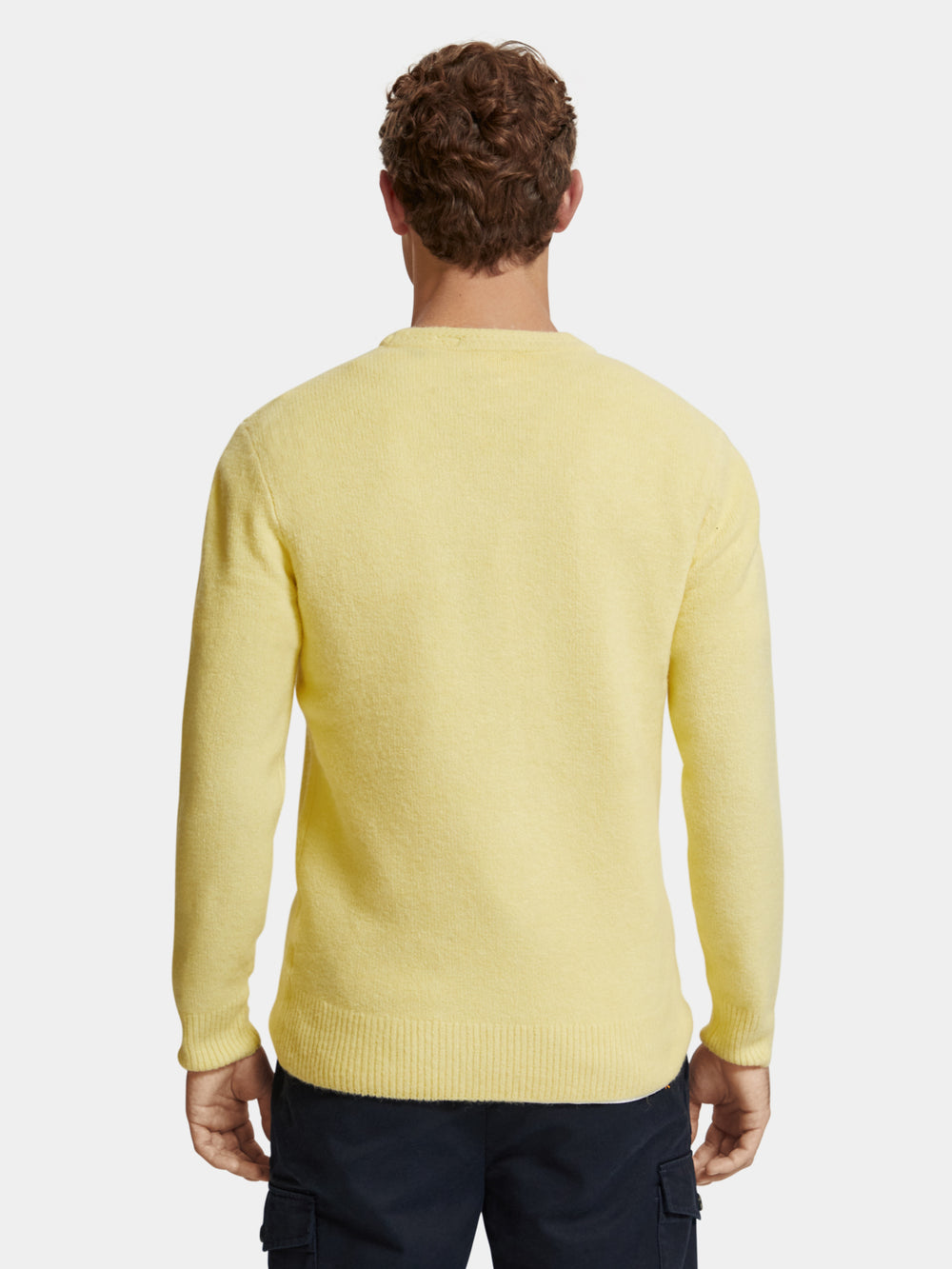 Regular-fit soft knit melange pullover - Scotch & Soda NZ