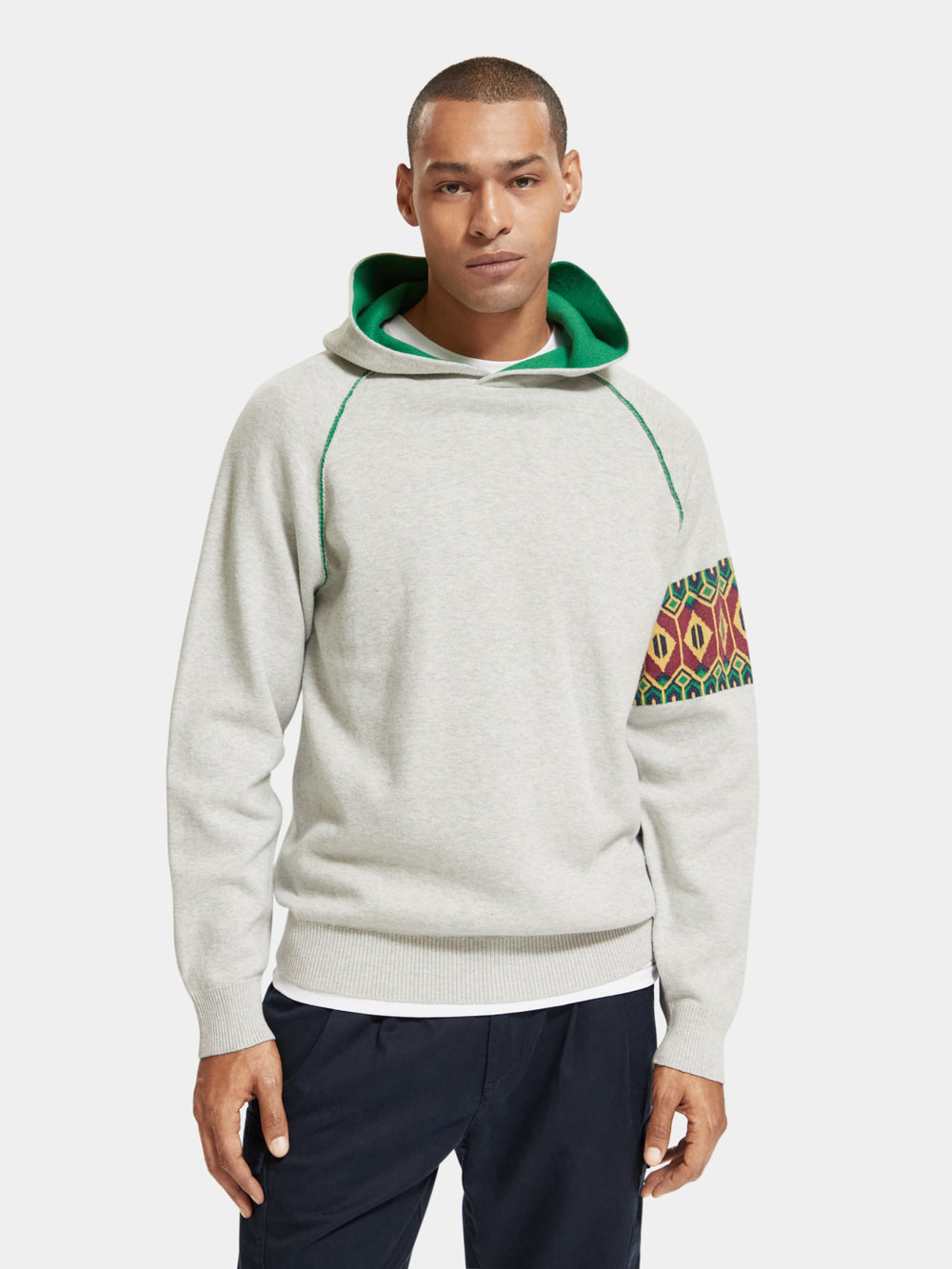 Regular-fit hoodie - Scotch & Soda NZ