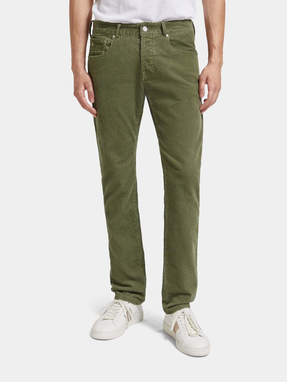 Ralston regular slim-fit corduroy pants - Scotch & Soda NZ