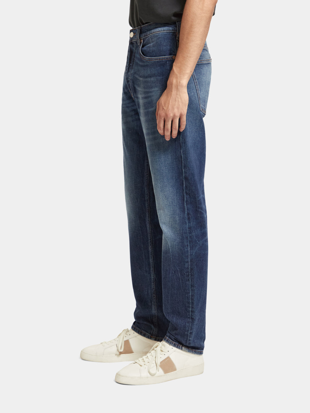 Drop regular tapered-fit jeans - Scotch & Soda NZ