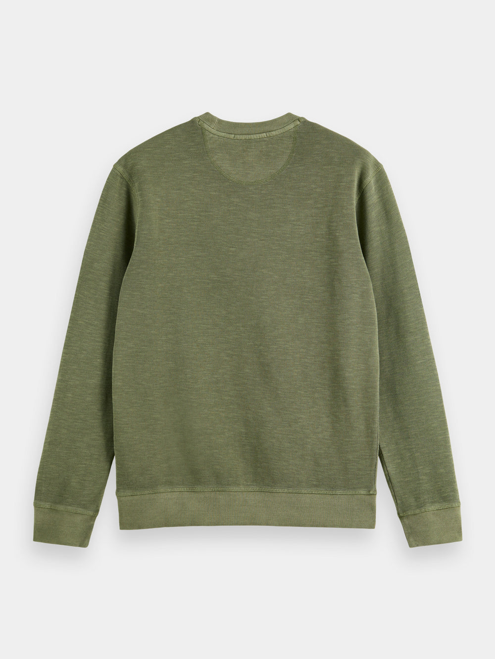 Regular-fit garment-dyed sweatshirt - Scotch & Soda NZ