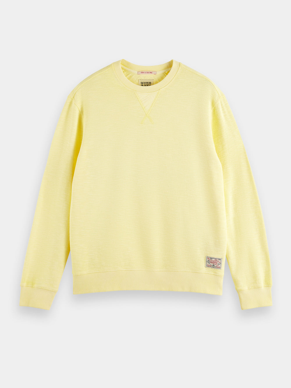 Regular-fit garment-dyed sweatshirt - Scotch & Soda NZ