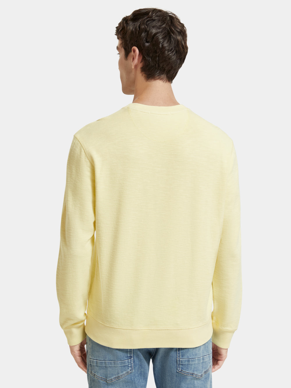 Regular-fit garment-dyed sweatshirt - Scotch & Soda NZ