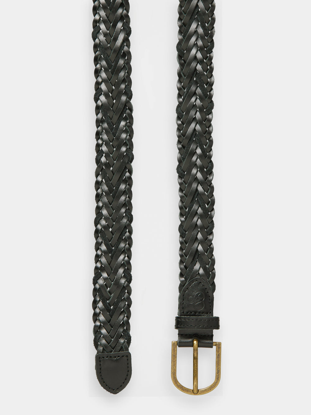 Braided leather belt - Scotch & Soda NZ