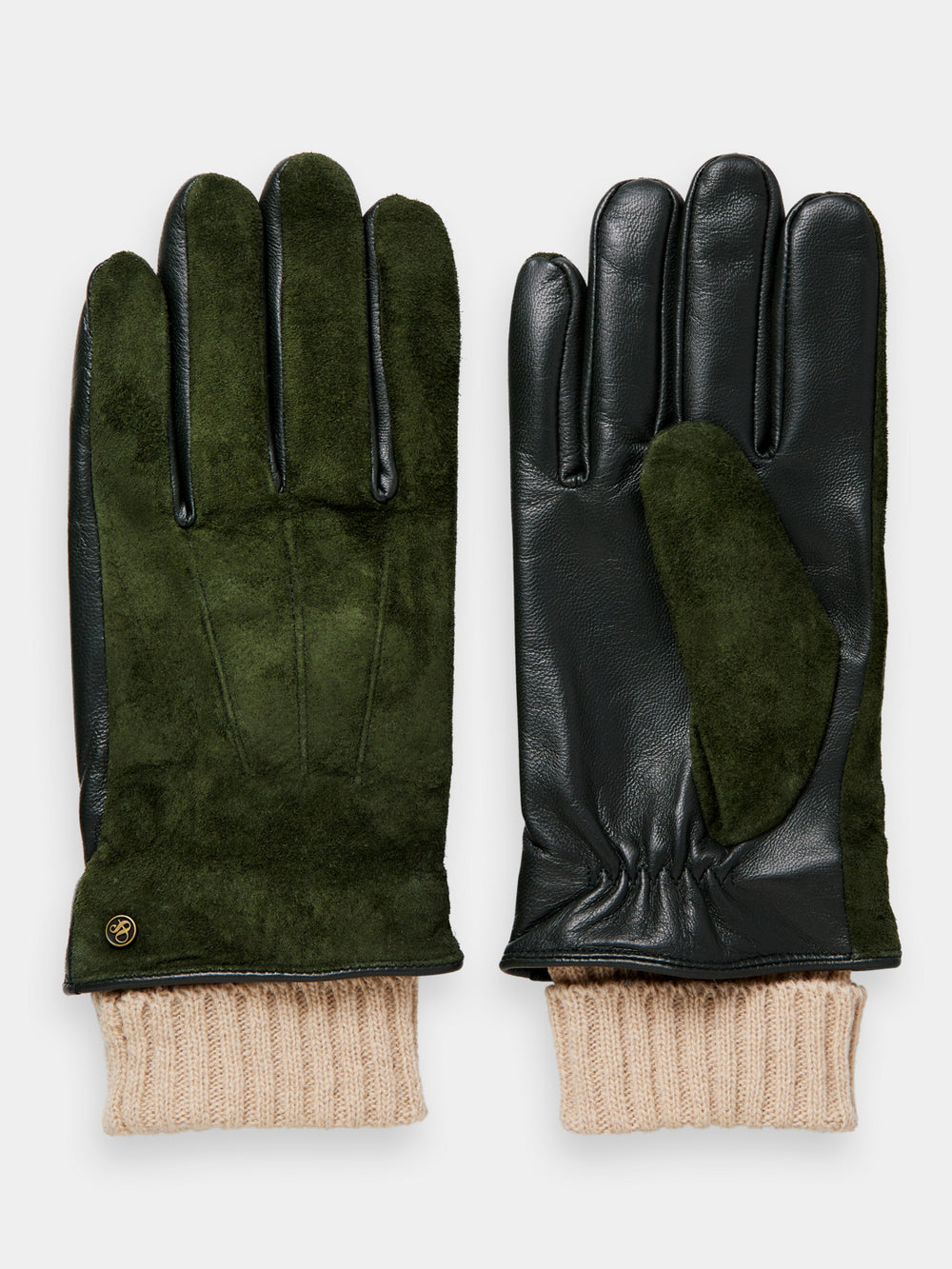 Leather & suede gloves - Scotch & Soda NZ
