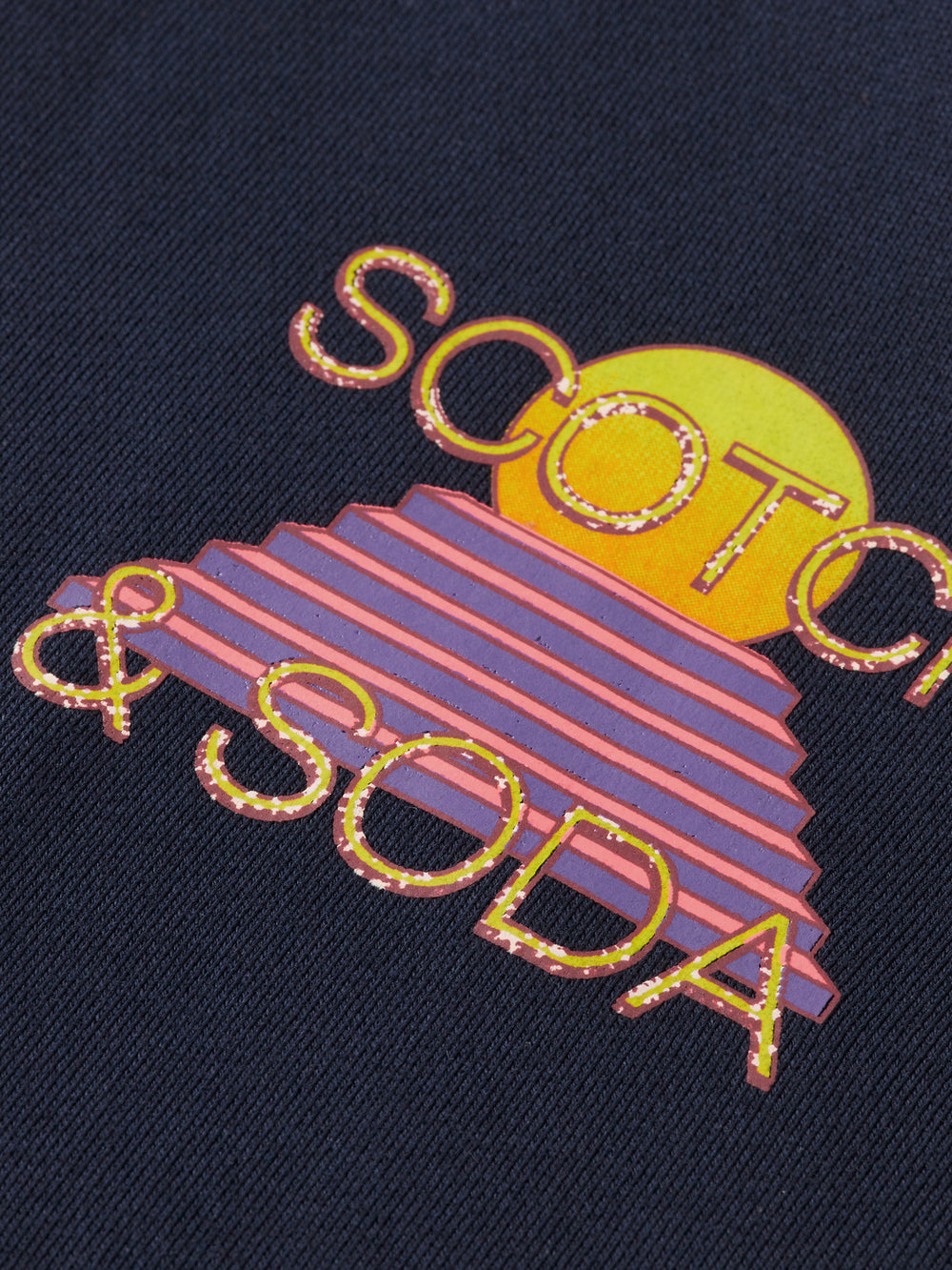 Regular-fit artwork hoodie - Scotch & Soda NZ