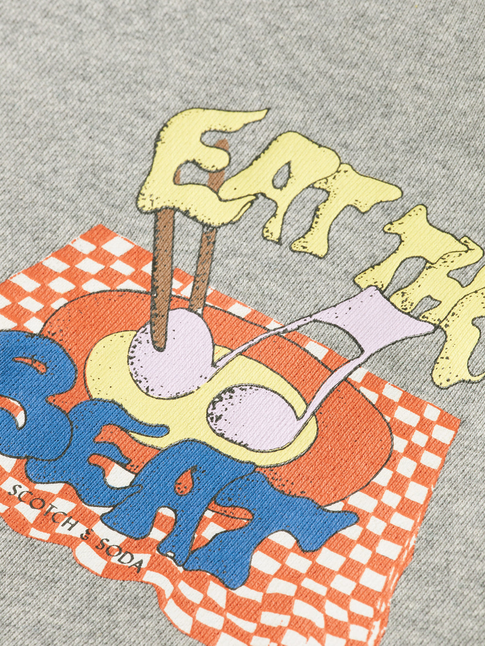 Colourful artwork sweatshirt - Scotch & Soda NZ