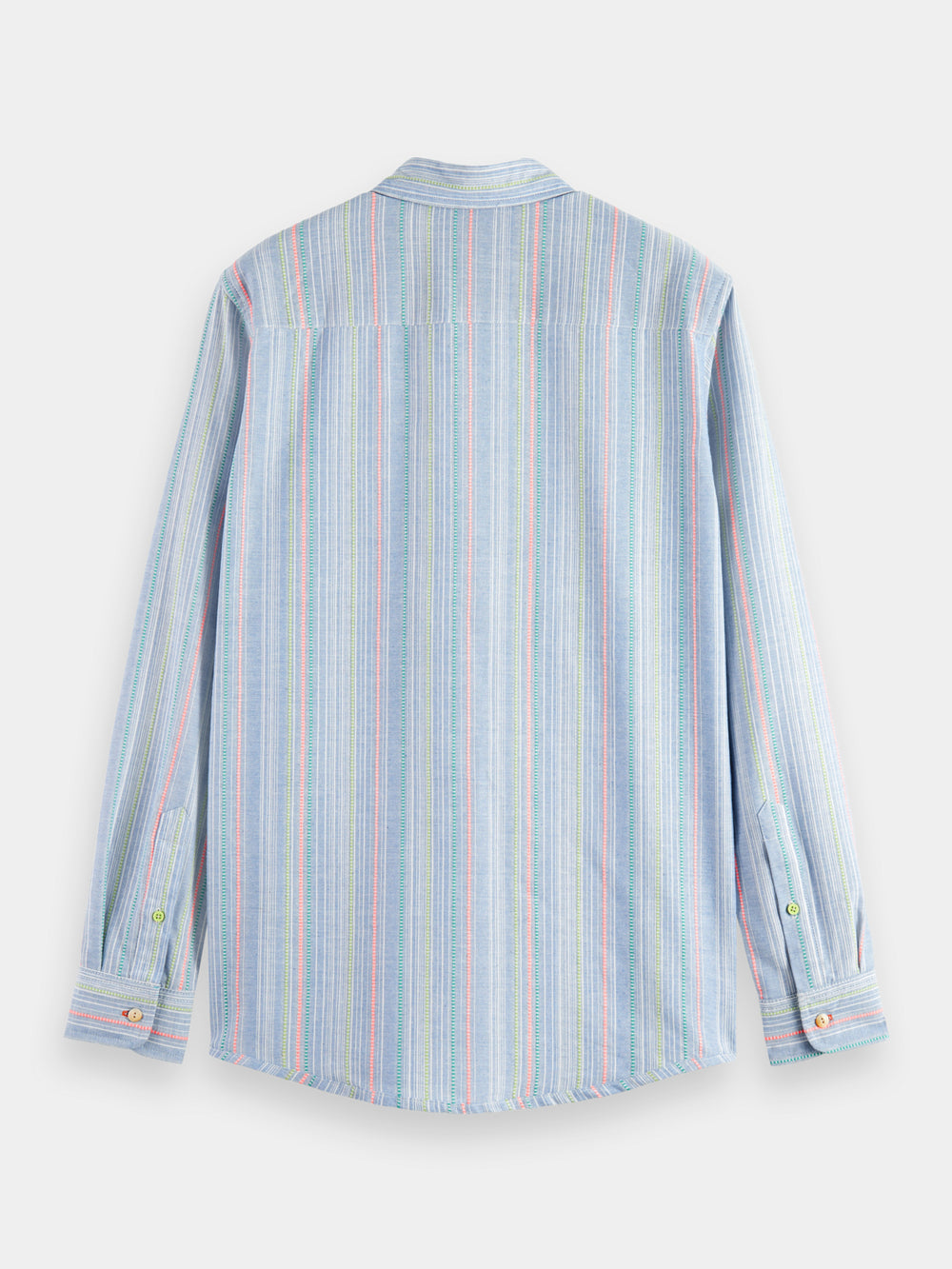 Dobby striped shirt - Scotch & Soda NZ