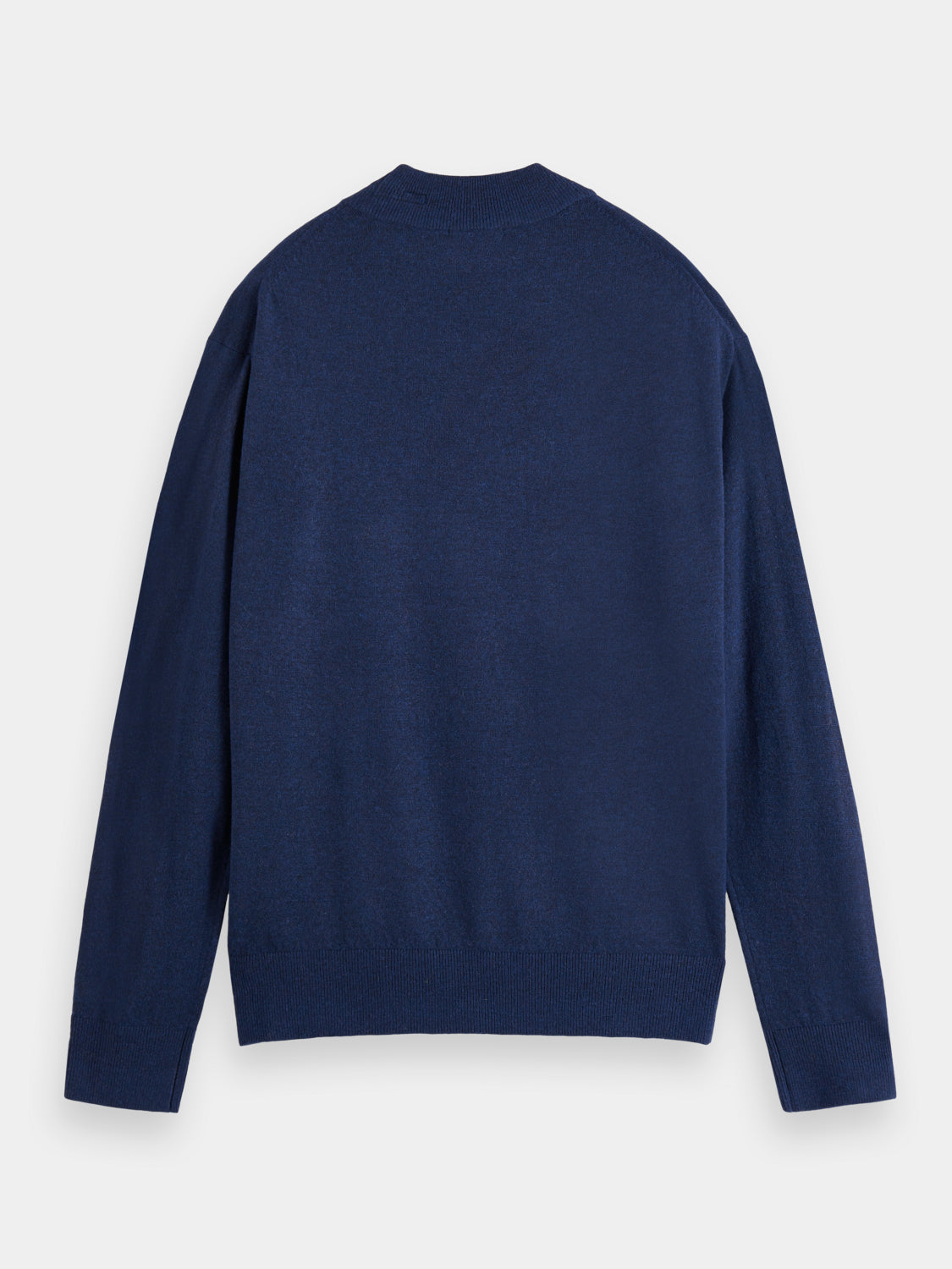 Dropped shoulder high neck sweater - Scotch & Soda NZ