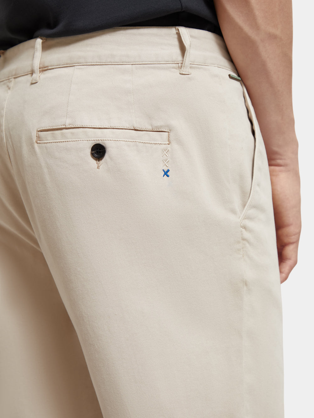 Drift regular tapered-fit twill chino - Scotch & Soda NZ