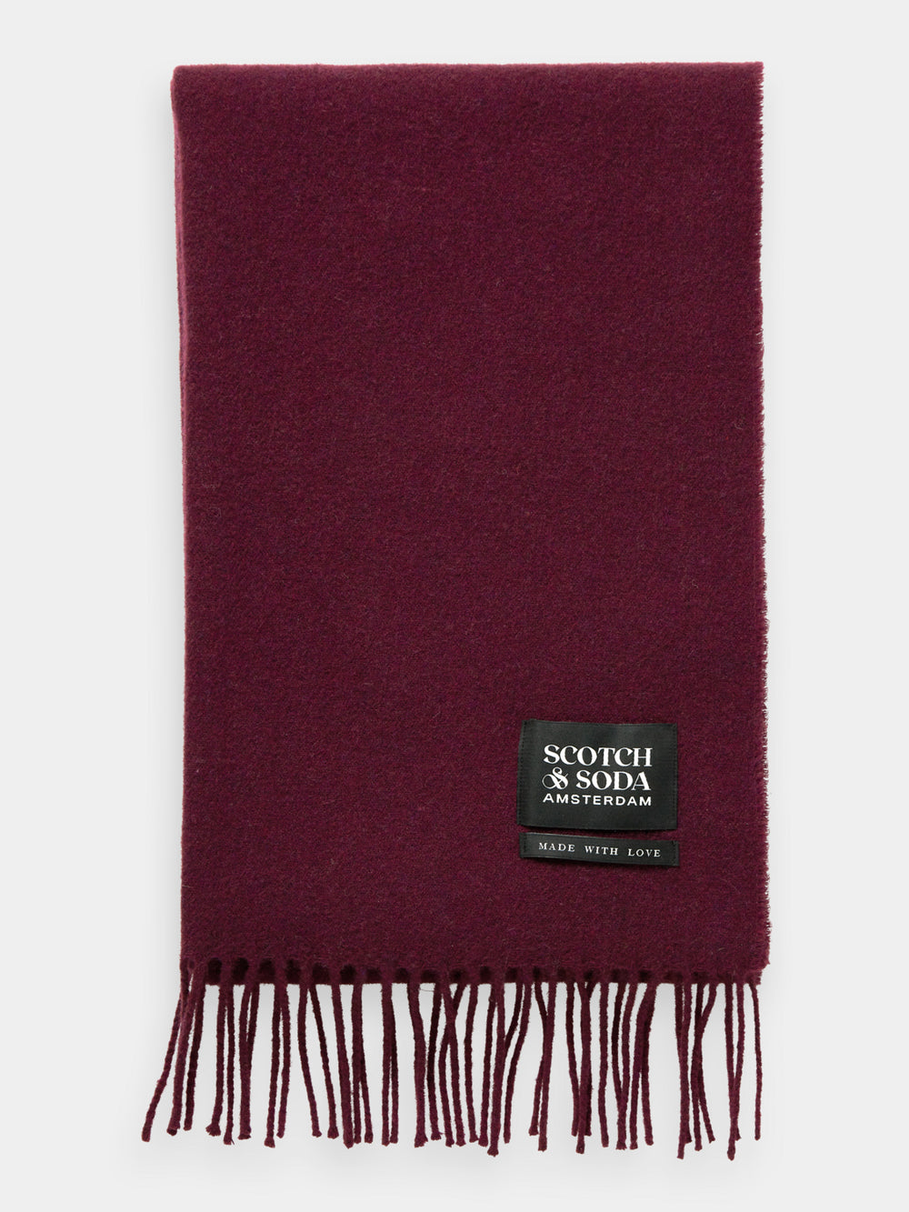 Unisex wool scarf - Scotch & Soda NZ
