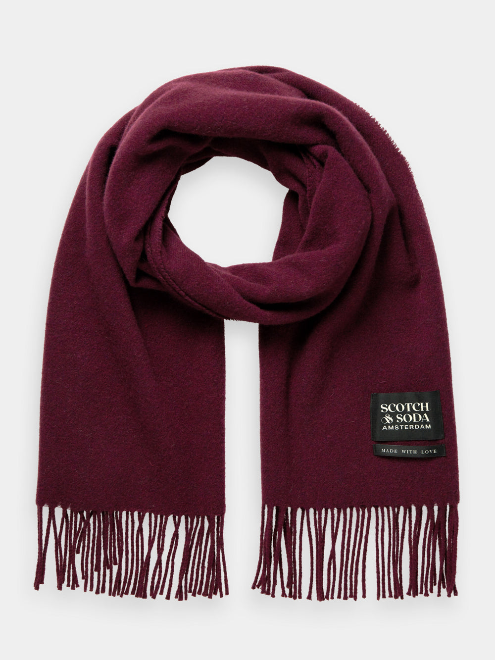 Unisex wool scarf - Scotch & Soda NZ