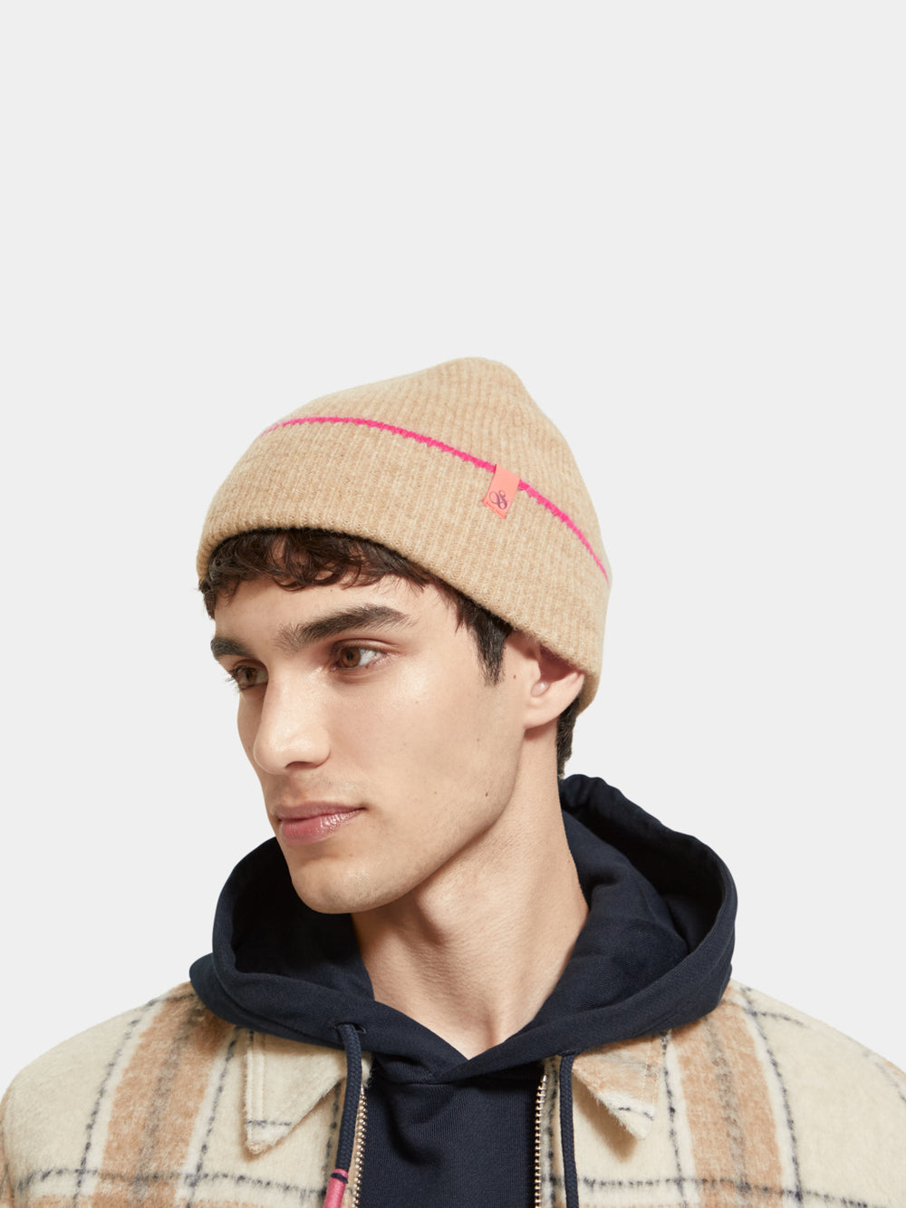 Rib knit beanie - Scotch & Soda NZ