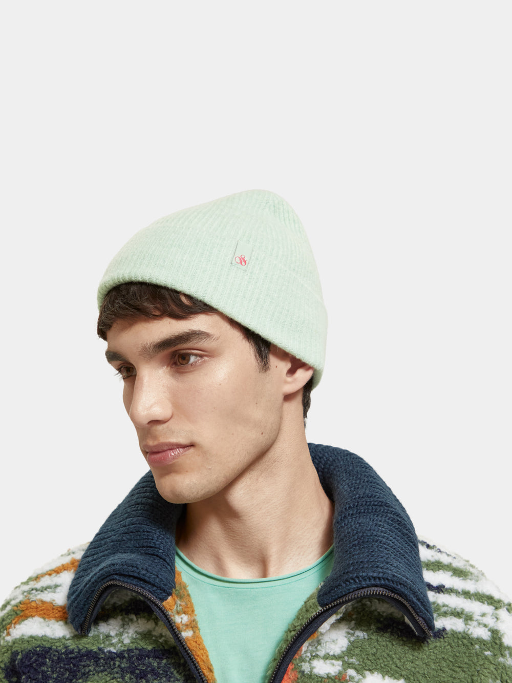 Rib knit beanie - Scotch & Soda NZ