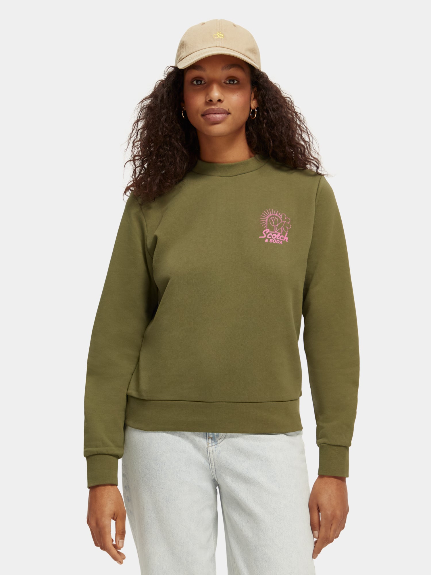 Organic cotton outlet pullover