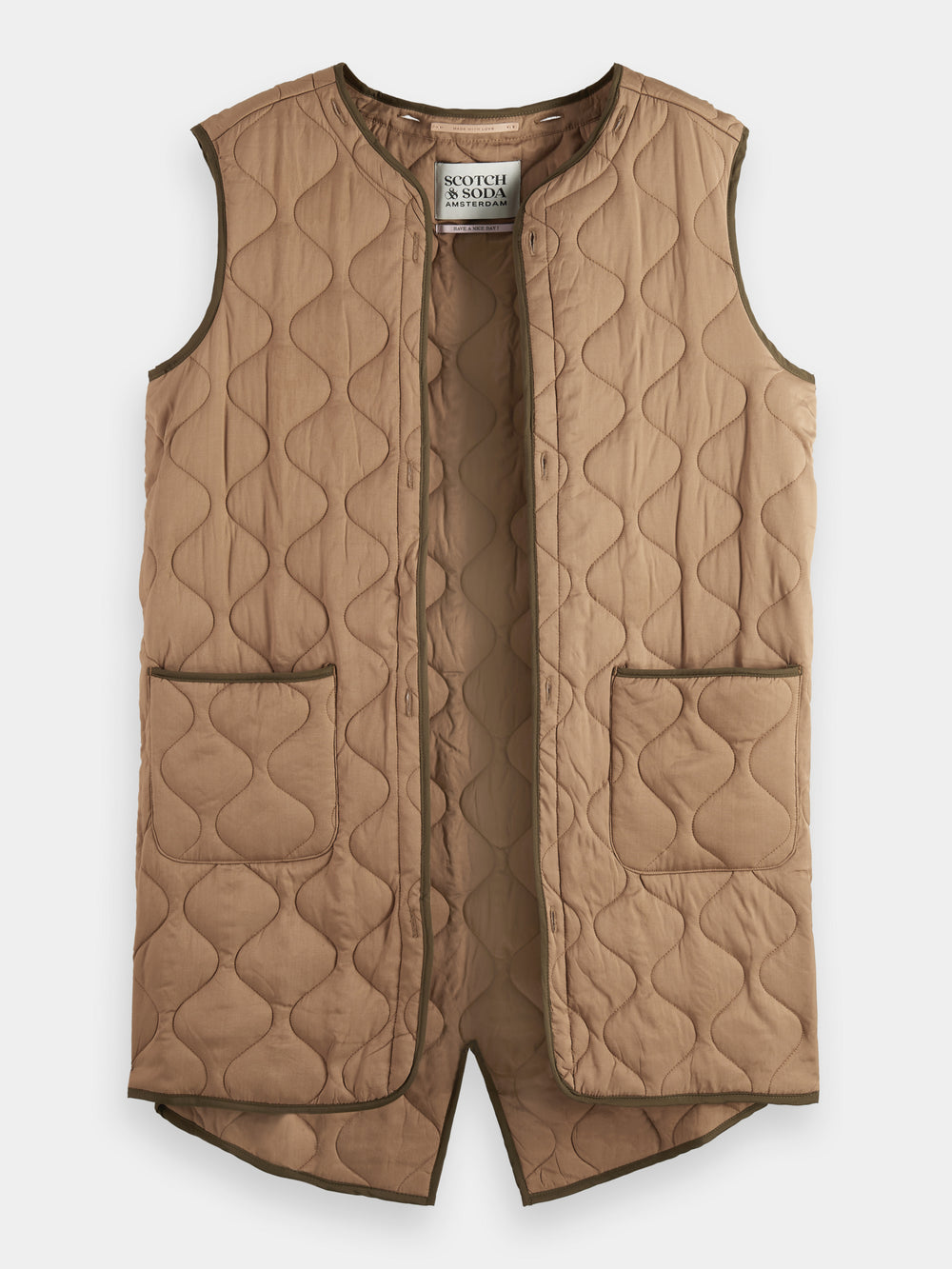 Parka with removable inner gilet - Scotch & Soda NZ