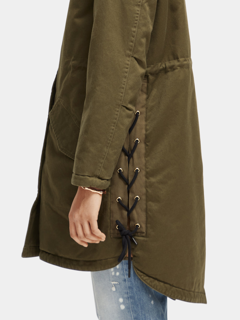 Parka with removable inner gilet - Scotch & Soda NZ