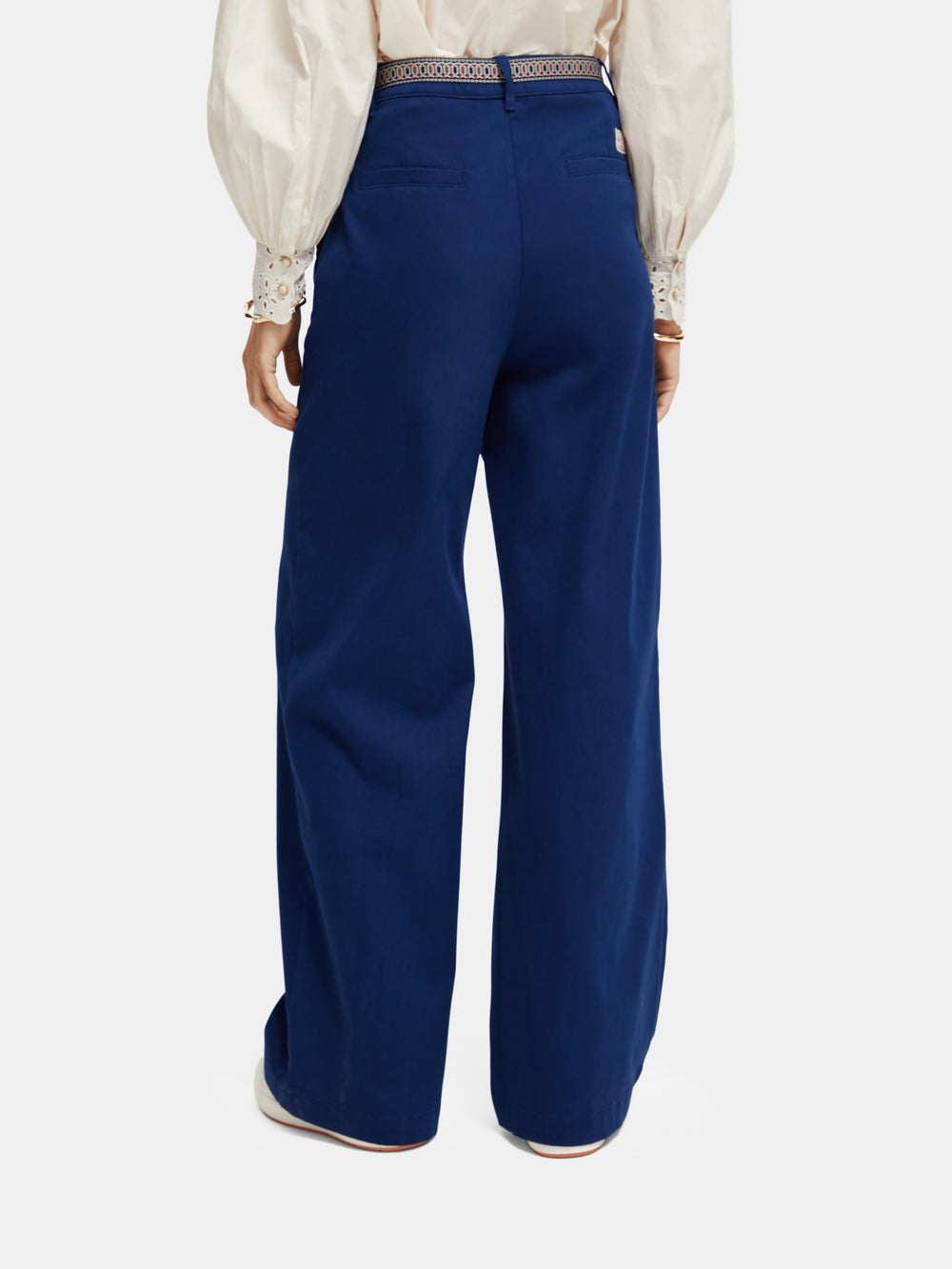 Rose high-rise wide-leg pants - Scotch & Soda NZ