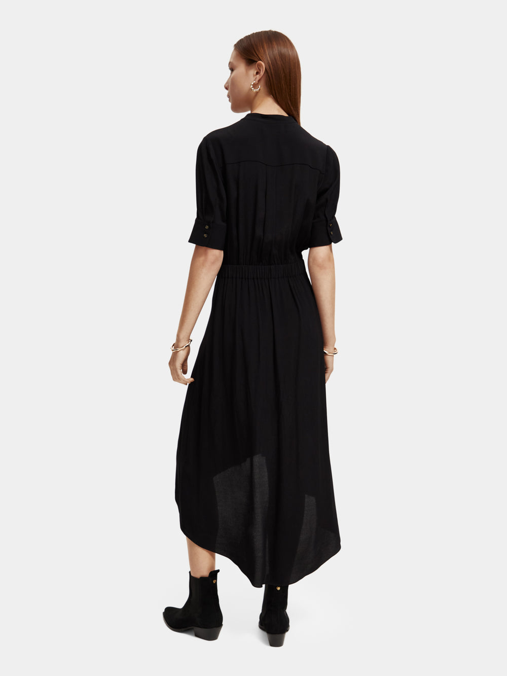 Short sleeved midi dress - Scotch & Soda NZ