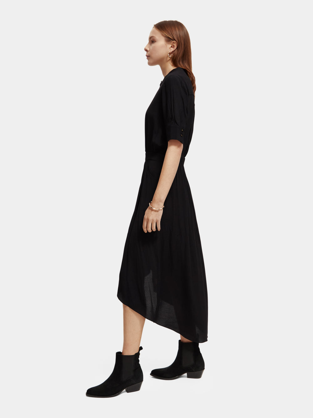 Short sleeved midi dress - Scotch & Soda NZ