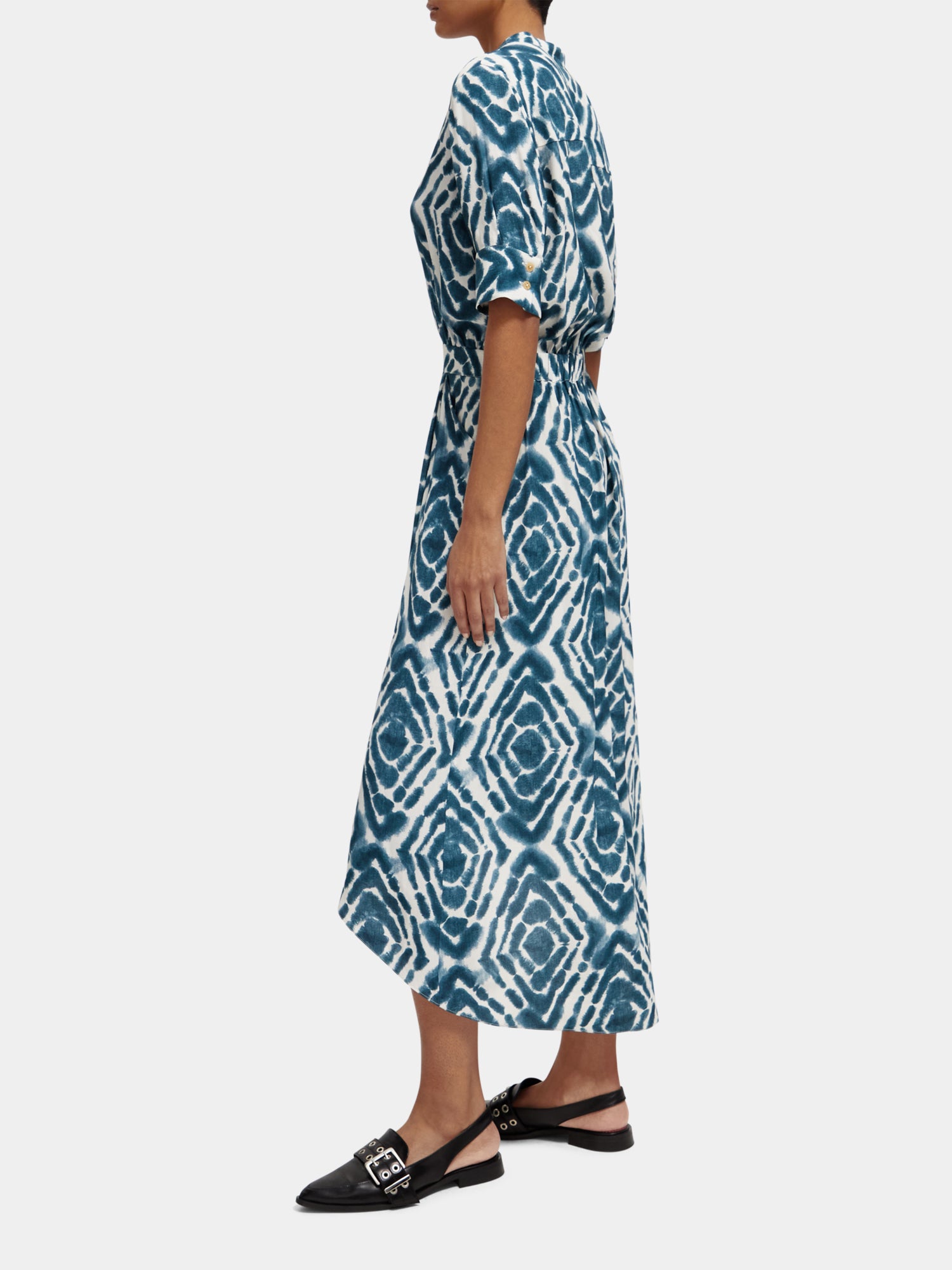 Short sleeved midi dress - Scotch & Soda NZ