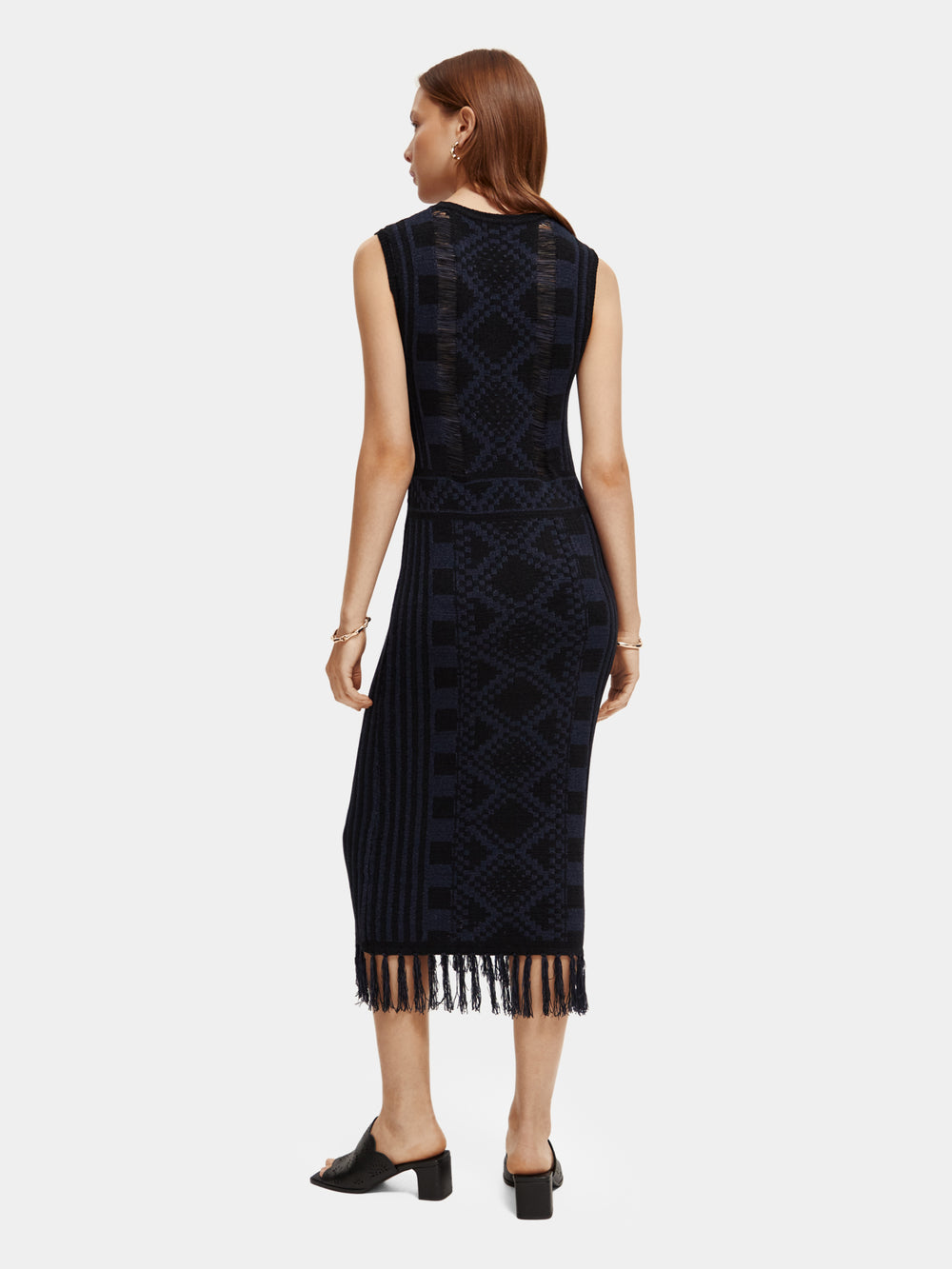 Knitted midi dress - Scotch & Soda NZ