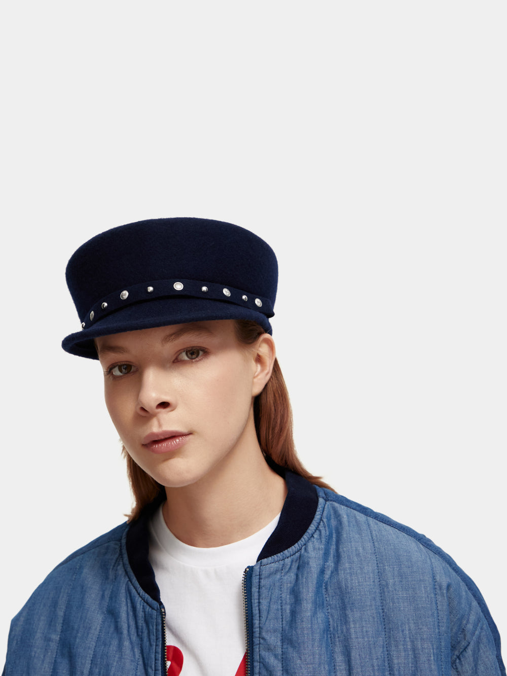 Wool baker boy hat - Scotch & Soda NZ