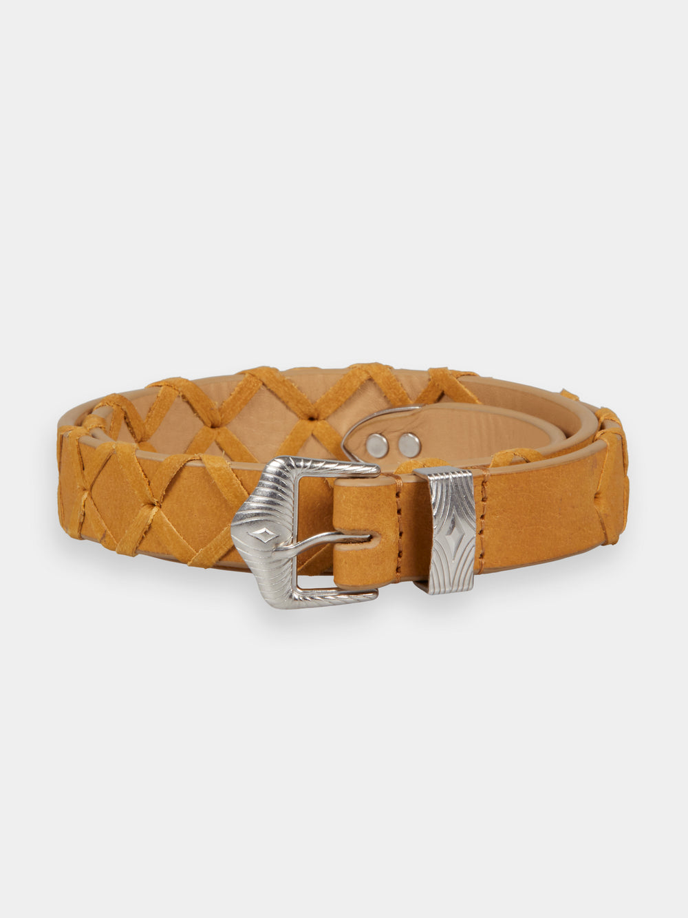 Braided leather belt - Scotch & Soda NZ