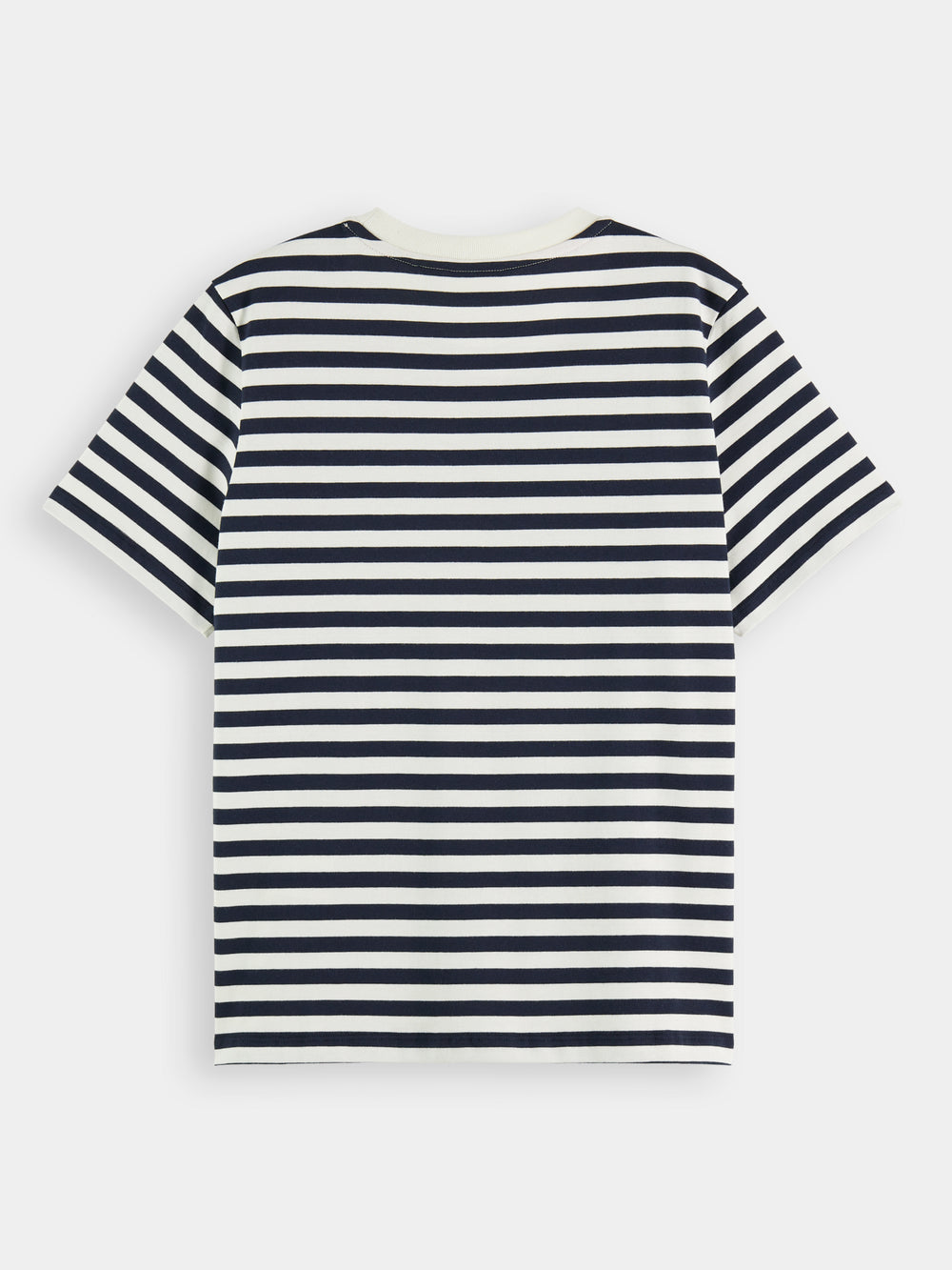 Regular-fit striped t-shirt - Scotch & Soda NZ