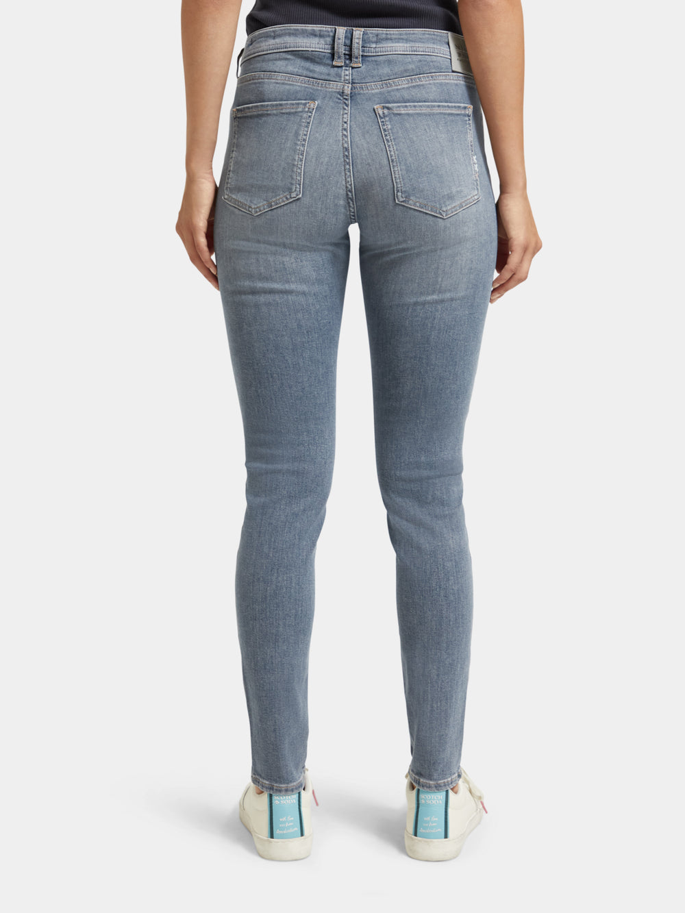 La Bohemienne mid-rise skinny jeans - Scotch & Soda NZ