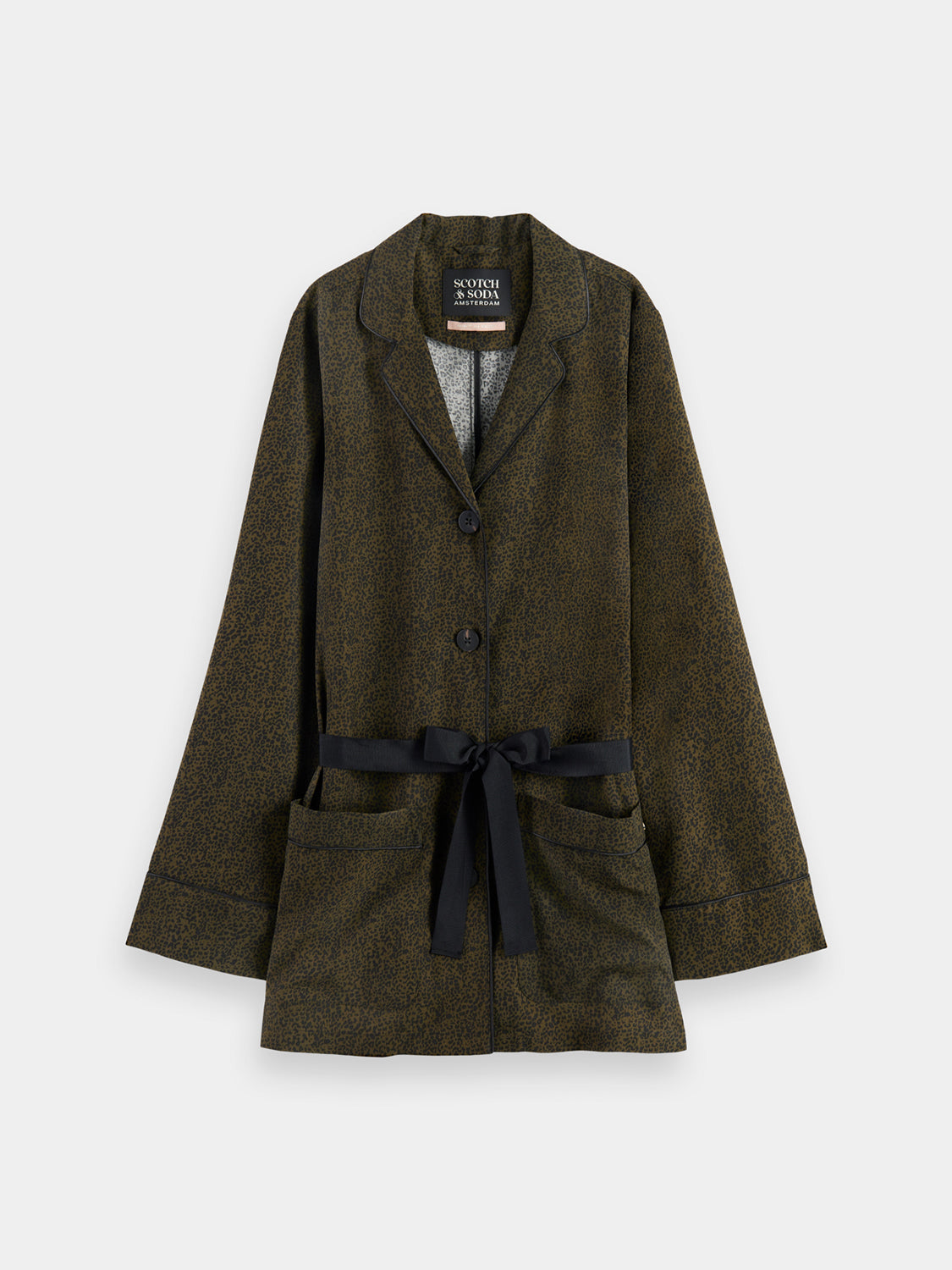 Printed pyjama blazer - Scotch & Soda NZ