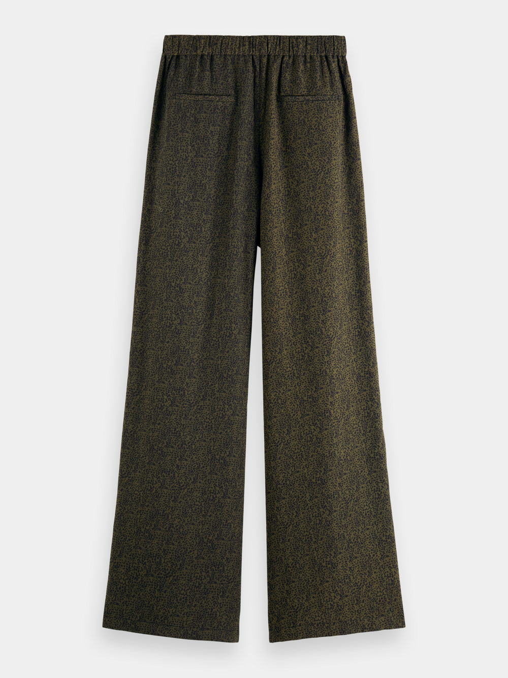 Eleni high-rise wide-leg printed pants - Scotch & Soda NZ