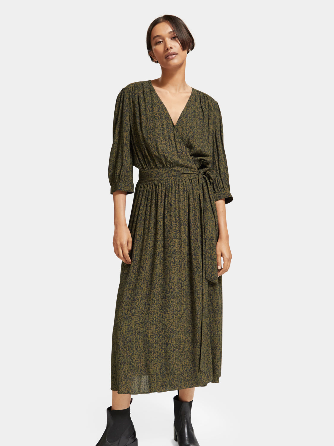 Midi wrap dress - Main Image