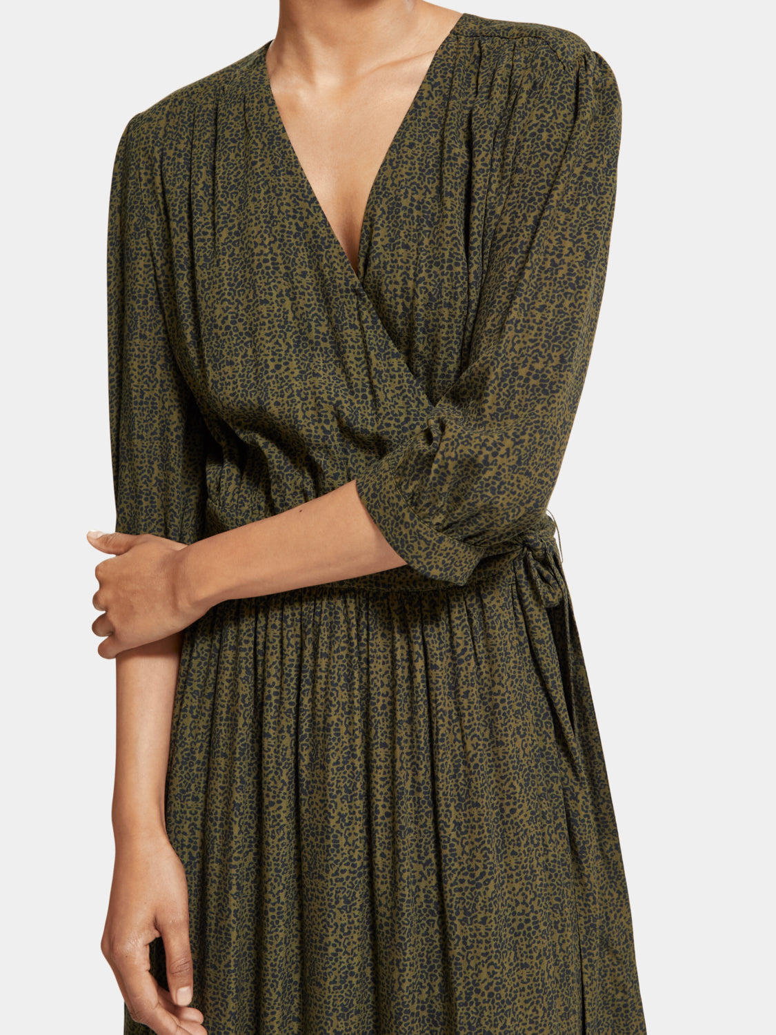 Midi wrap dress Midi wrap dress