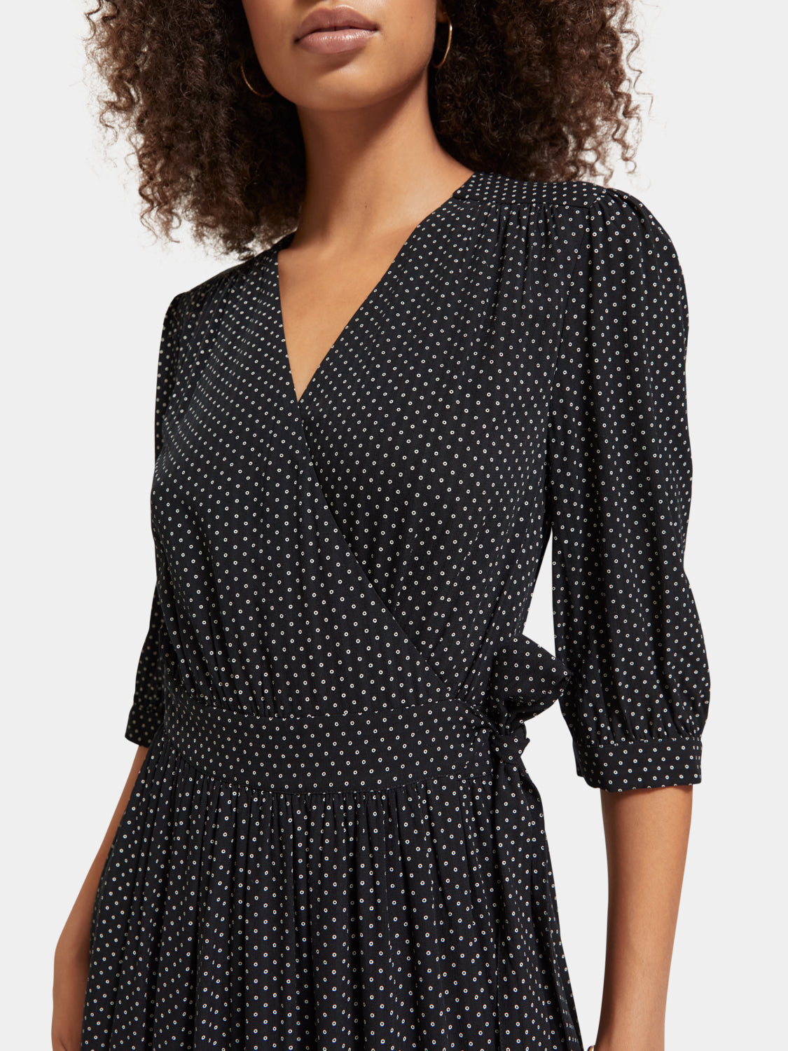 Midi wrap dress Midi wrap dress