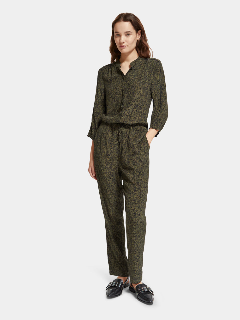 Printed jumpsuit - Scotch & Soda NZ