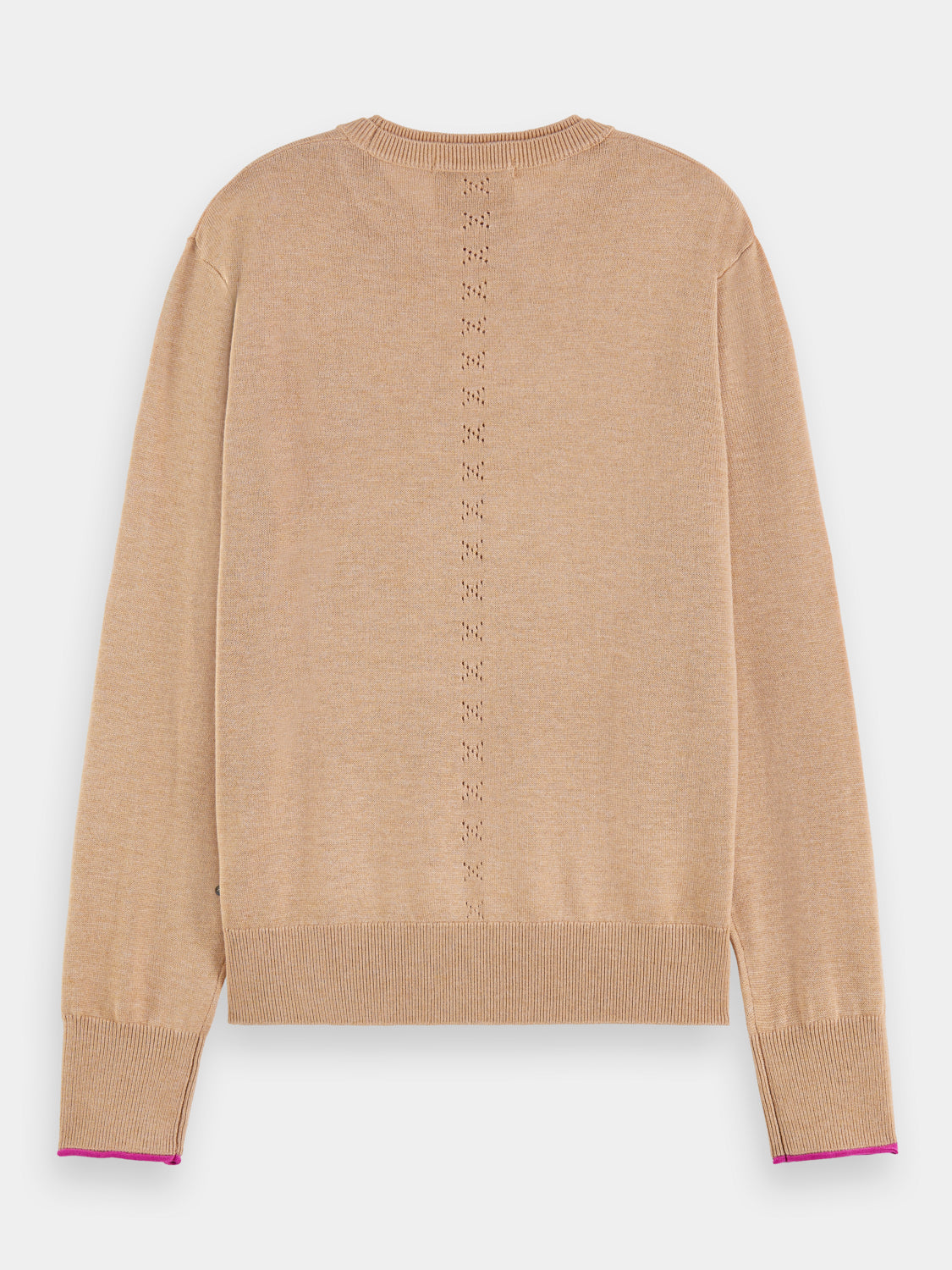 Basic crewneck pullover - Scotch & Soda NZ