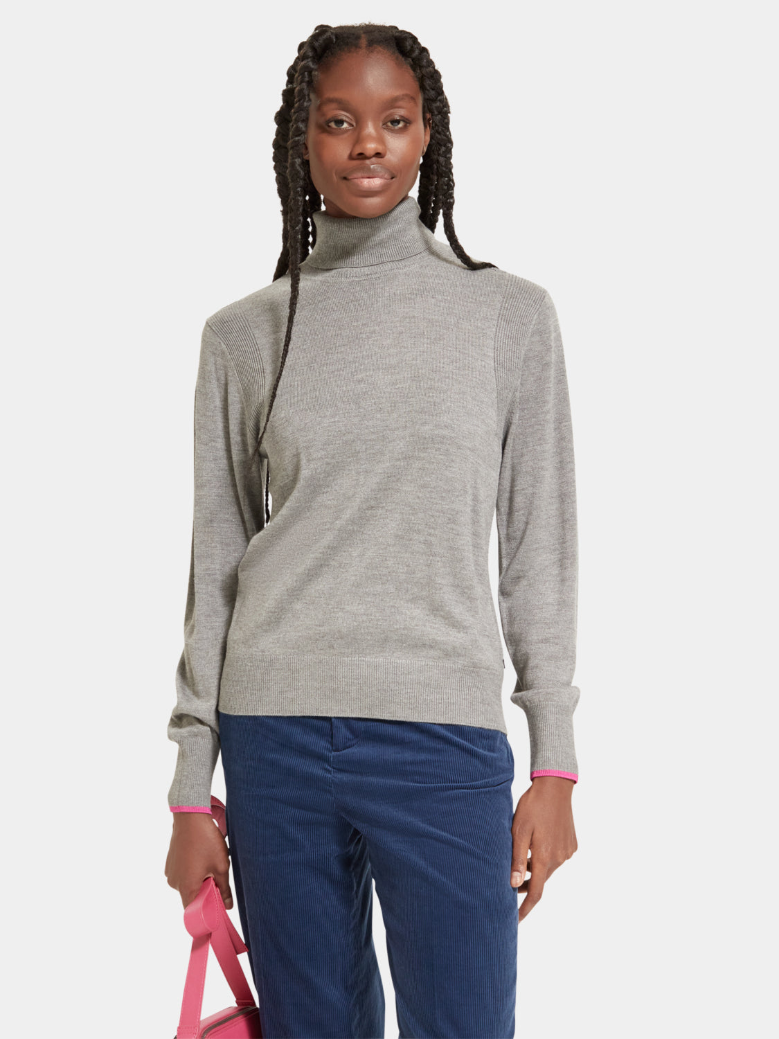 Roll neck pullover - Scotch & Soda NZ