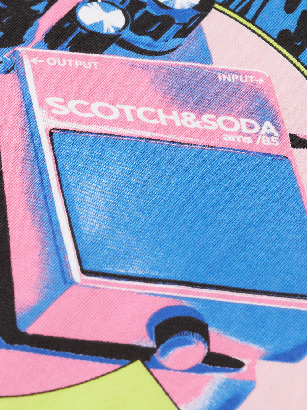 Music themed loose-fit t-shirt - Scotch & Soda NZ