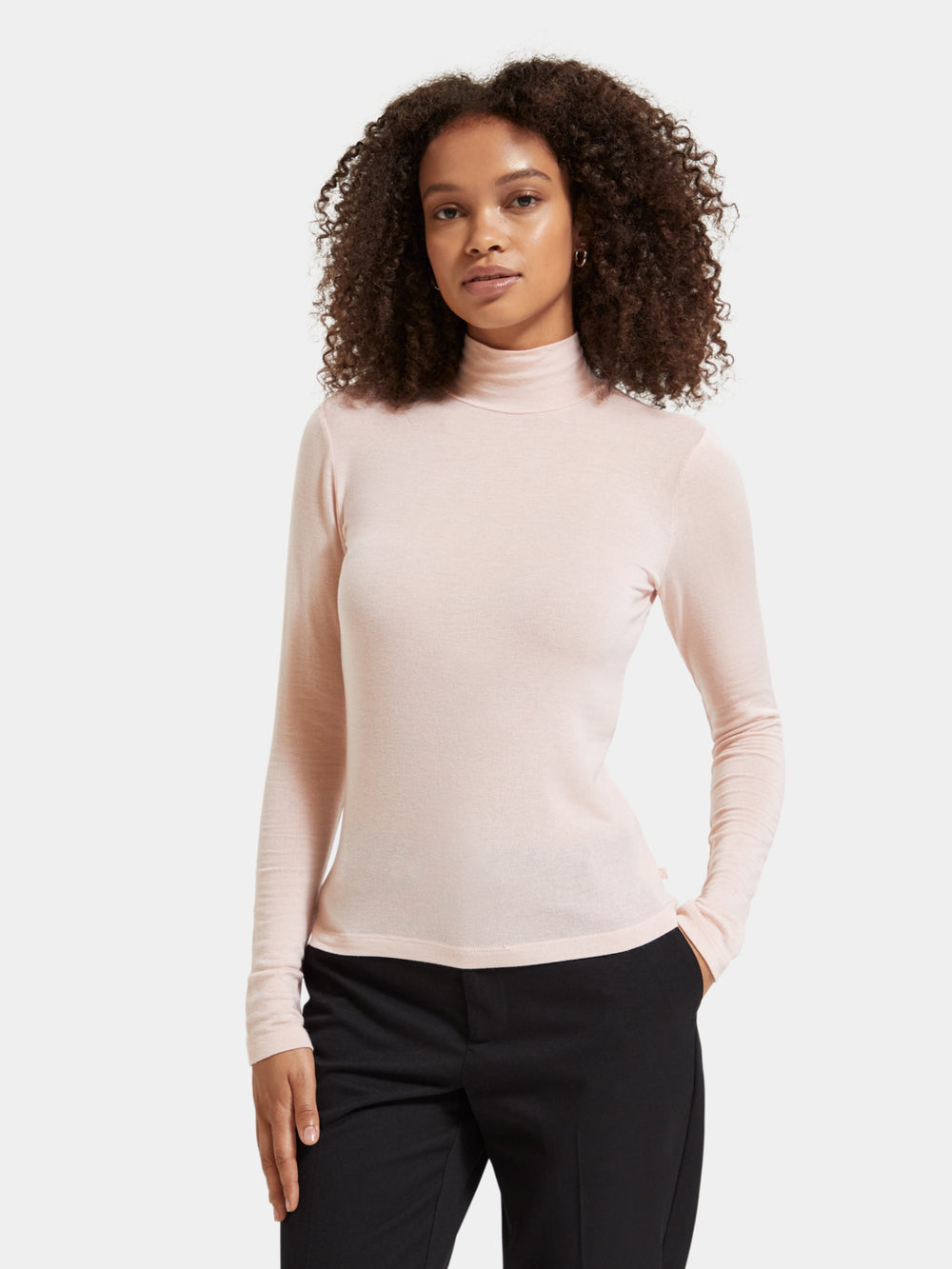 Turtleneck long sleeved top - Scotch & Soda NZ