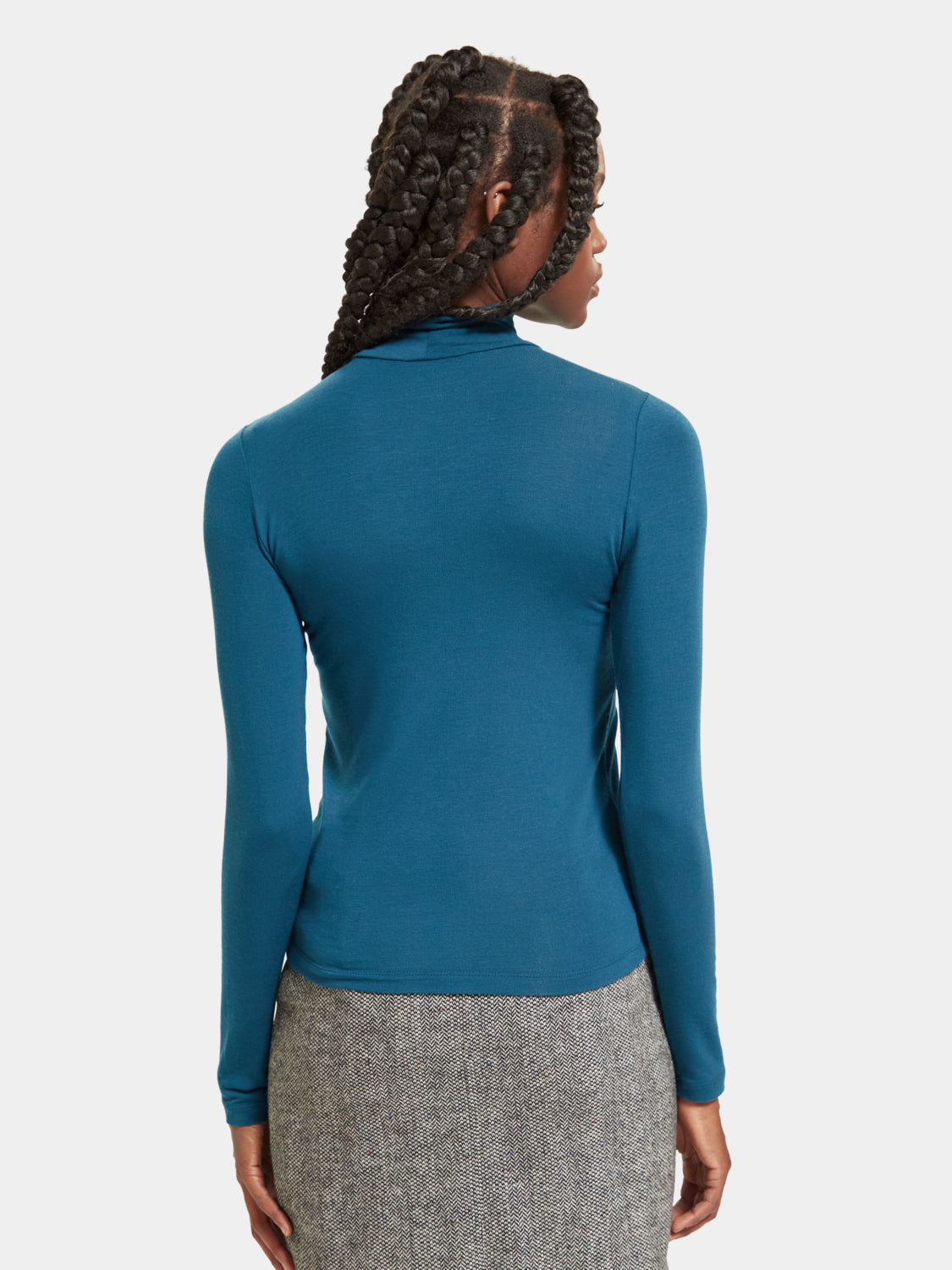 Turtleneck long sleeved top - Scotch & Soda NZ