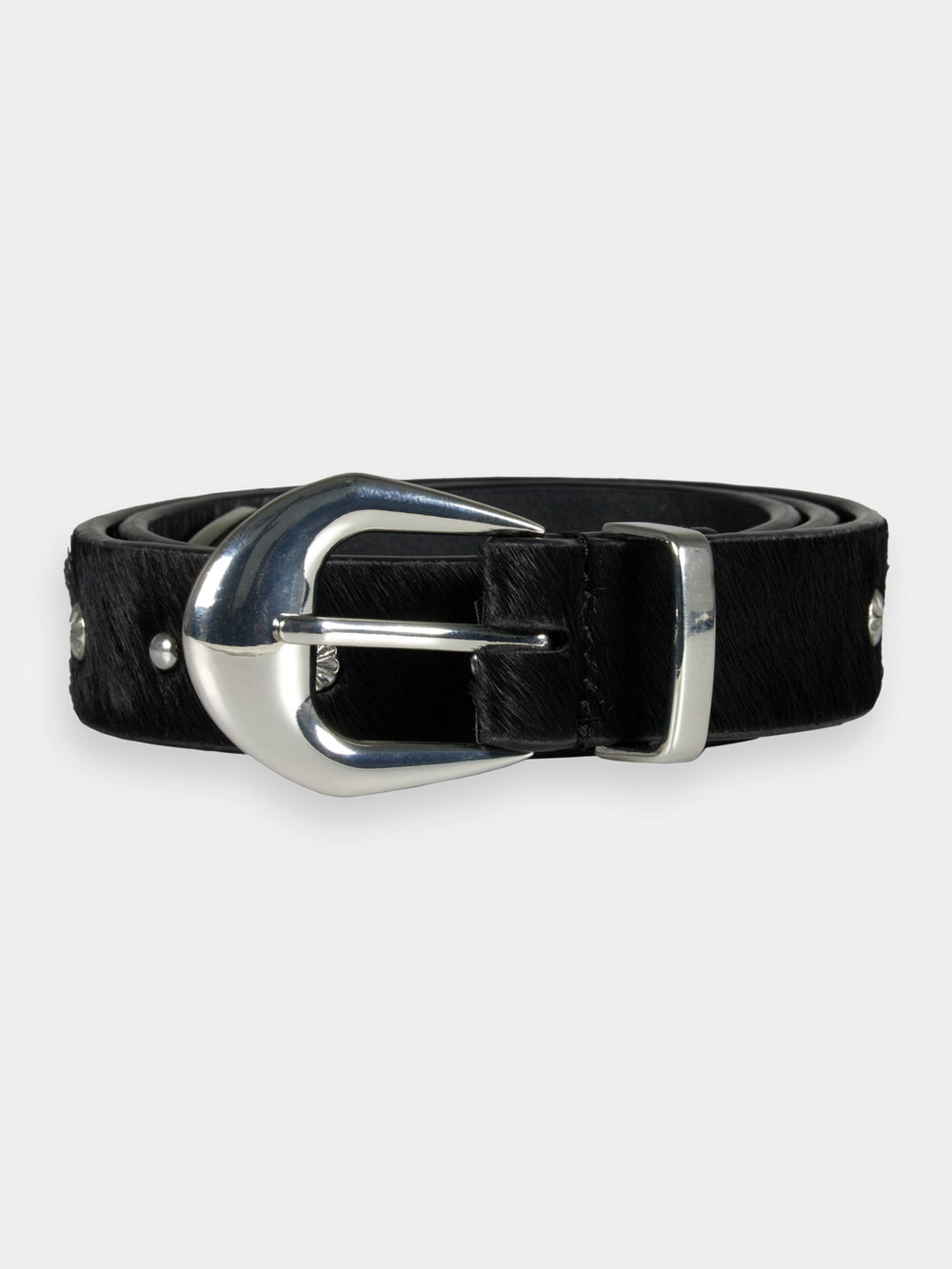 Studded leather belt - Scotch & Soda NZ