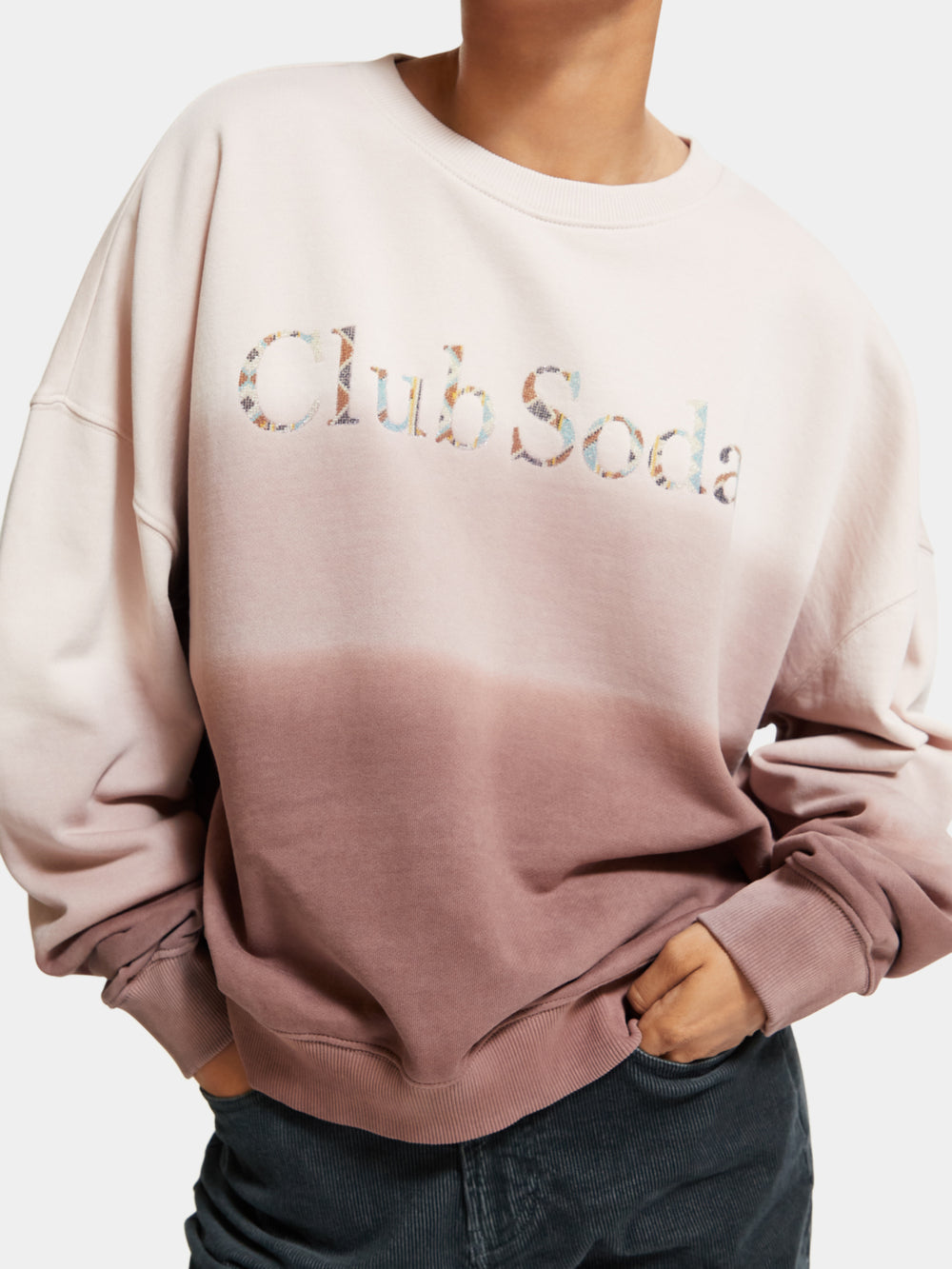 Boyfriend fit sweatshirt - Scotch & Soda NZ