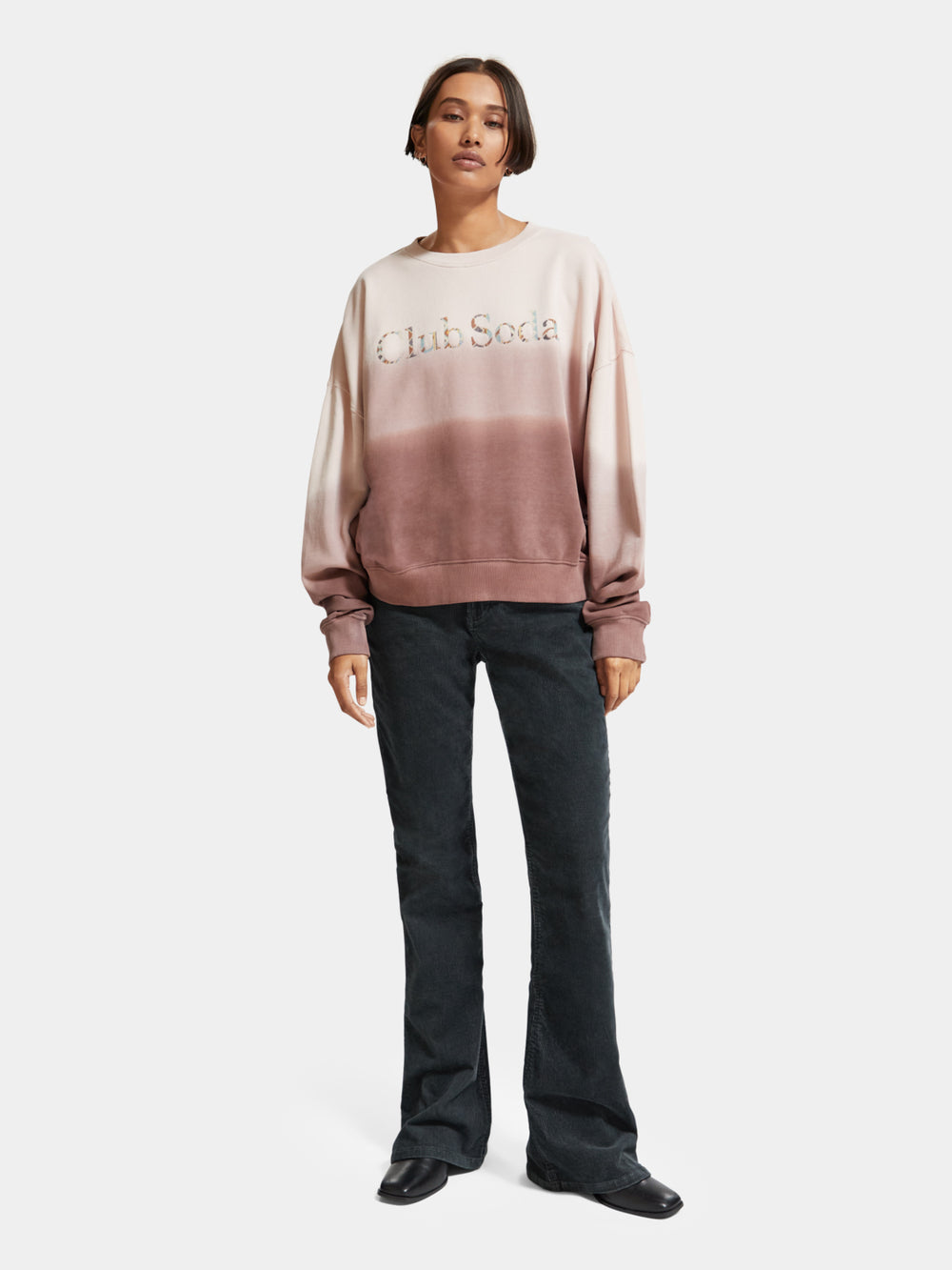 Boyfriend fit sweatshirt - Scotch & Soda NZ