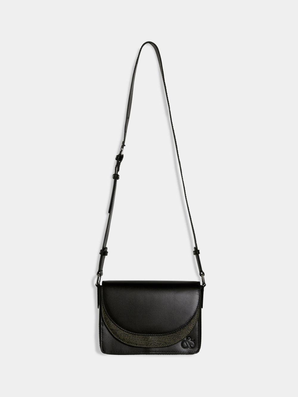 Midi double flap crossbody bag - Scotch & Soda NZ