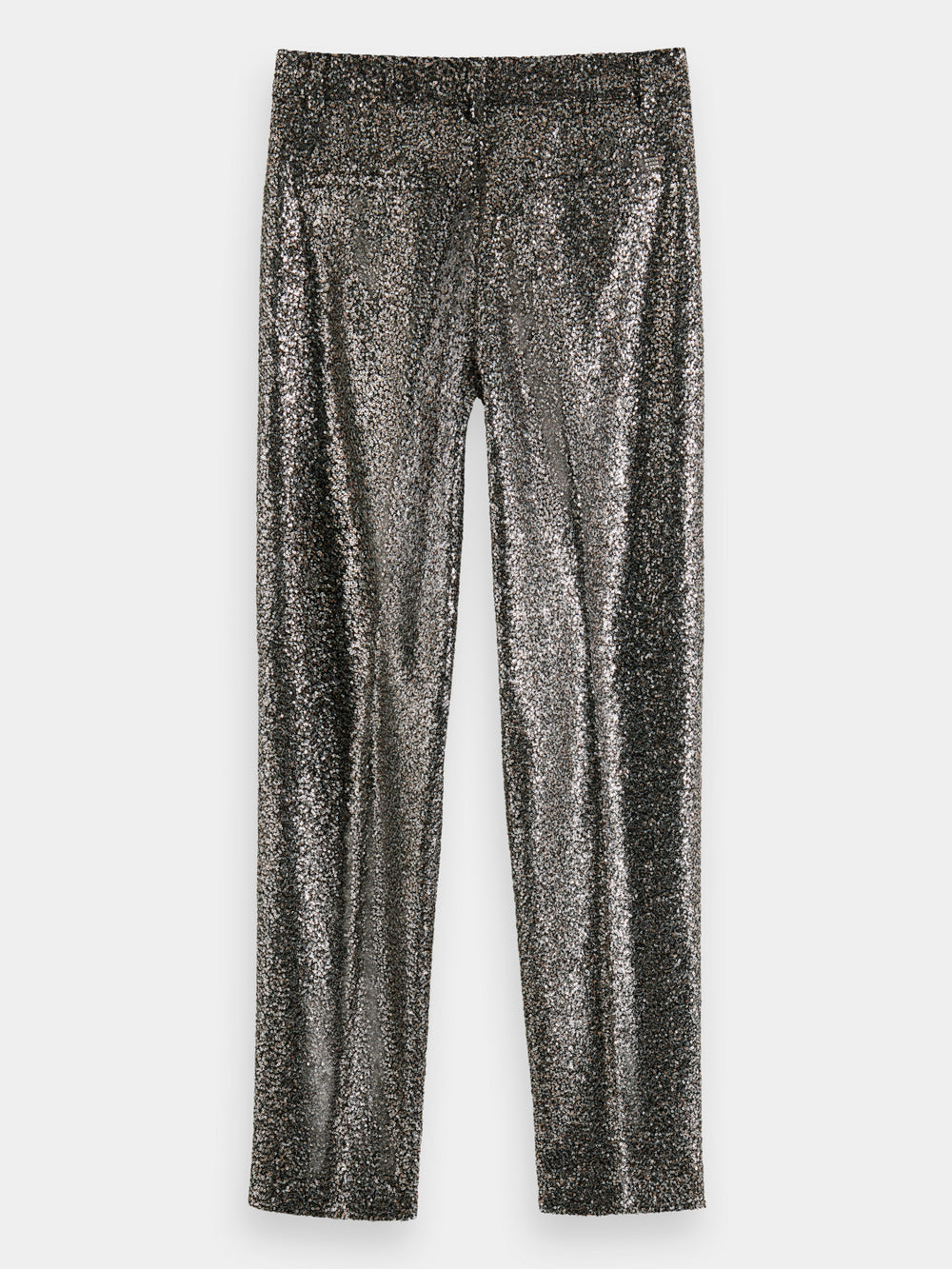 Lowry mid-rise pants in mixed sequins - Scotch & Soda NZ